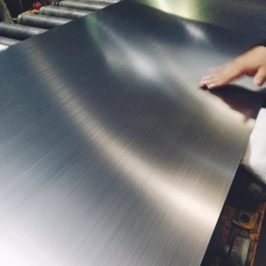 2019 wholesale price Color Hairline Surface ASTM Standard 316ti 316h 316L 316 304h 304L 304 Material Bao Steel Origin Stainless Brushed Metal Finish
