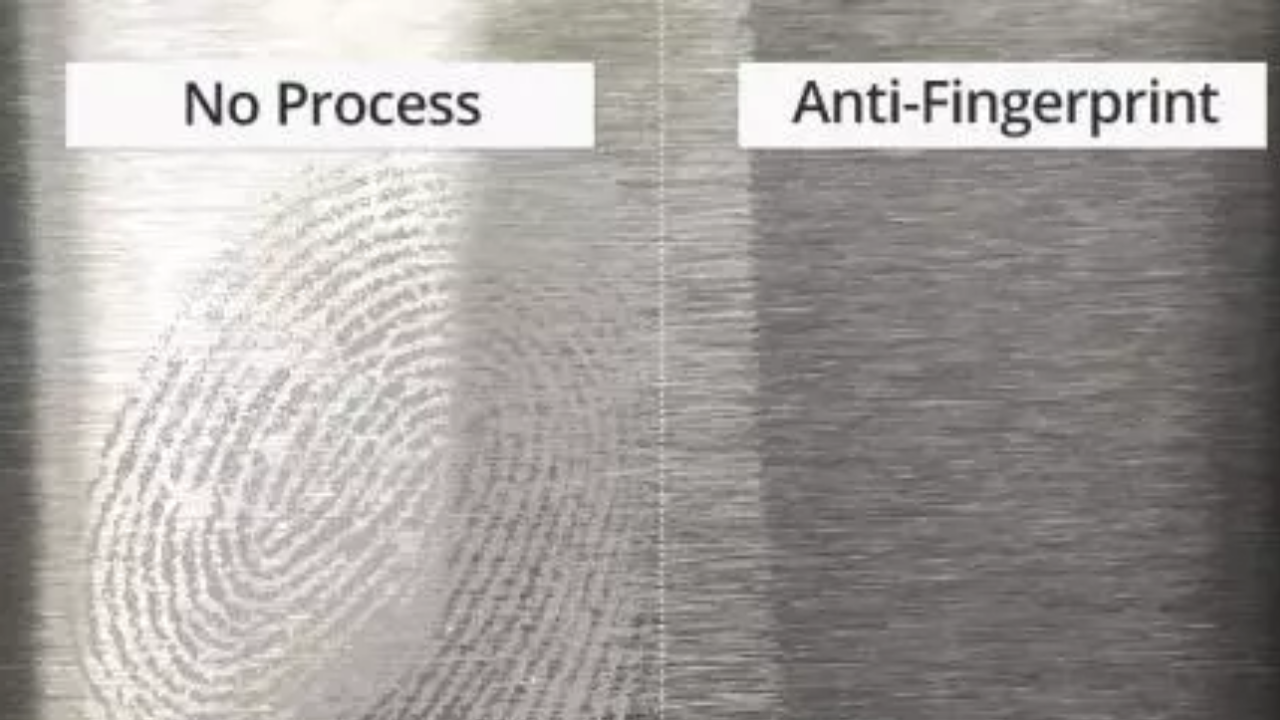 anti-finger process